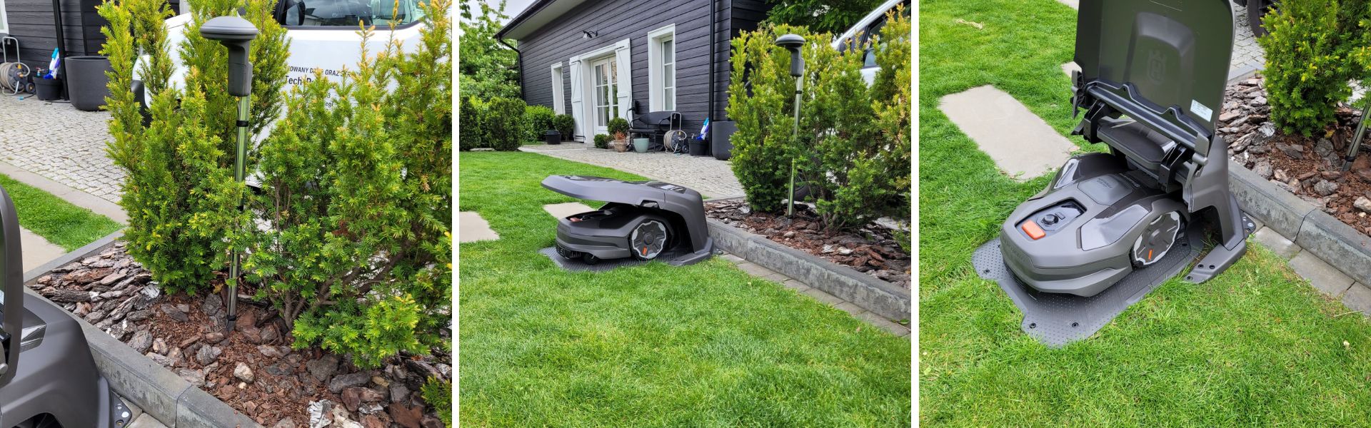 Instalacja robota koszącego Husqvarna Automower® 405 XE NERA – nowoczesny trawnik bez wysiłku