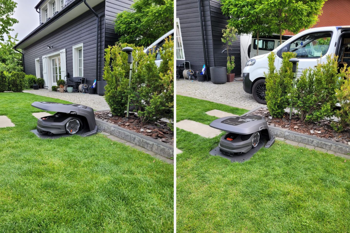 Instalacja robota koszącego Husqvarna Automower® 405 XE NERA – nowoczesny trawnik bez wysiłku